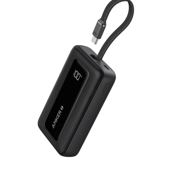 باور بانك Anker Zolo مغناطيسي 10000mAh - اسود - Anker Zolo Magnetic Power Bank 10000mAh - Black