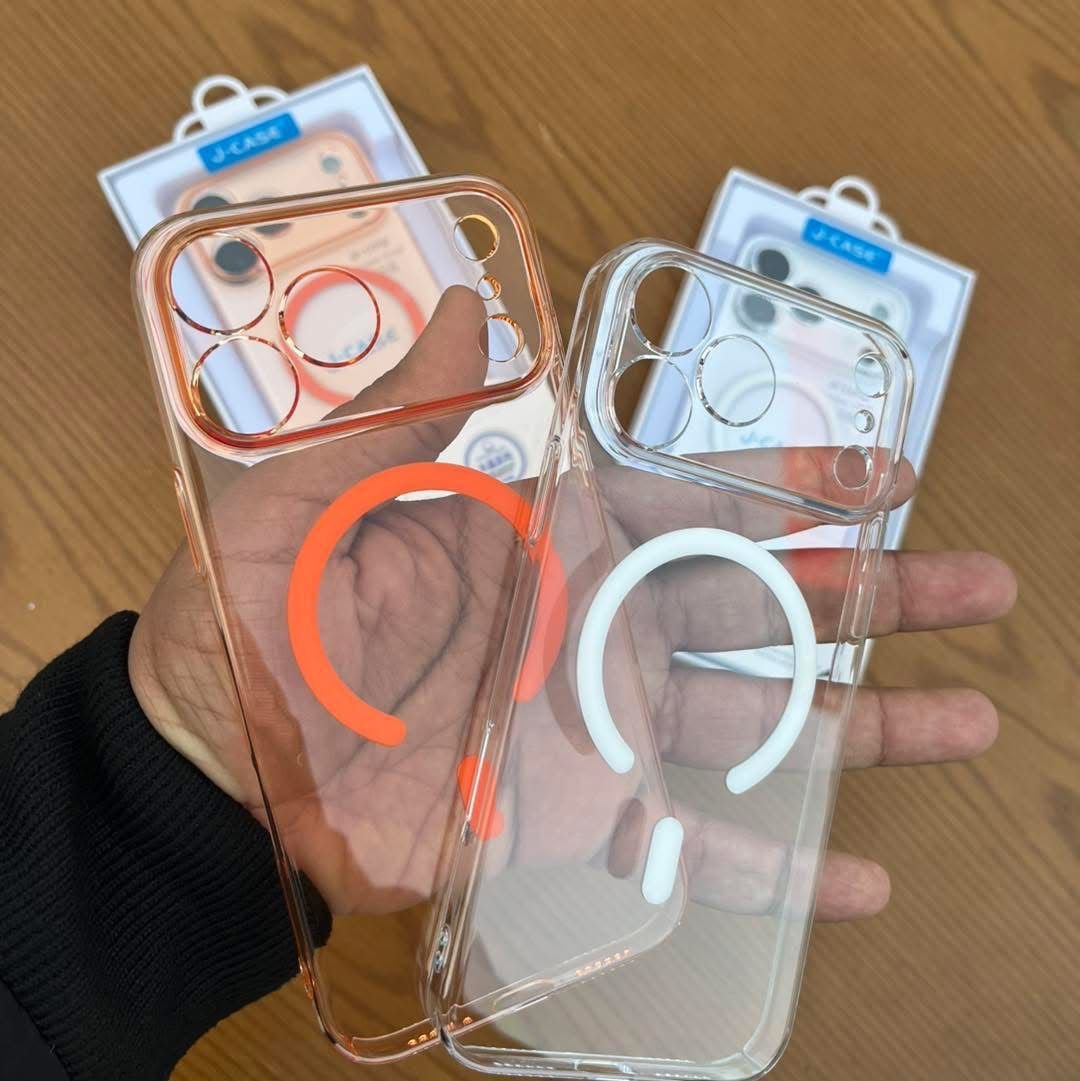 جراب ايفون J-CASE الشفاف يدعم الماج سيف - J-CASE Transparent iPhone Case Support MagSafe - الصورة 3